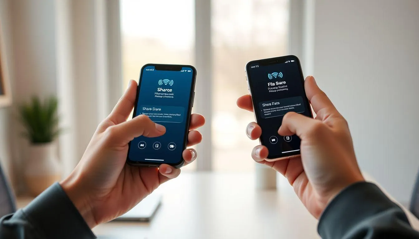 6. Cara Menggunakan Quick Share dari iPhone ke Android (c) Ilustrasi AI