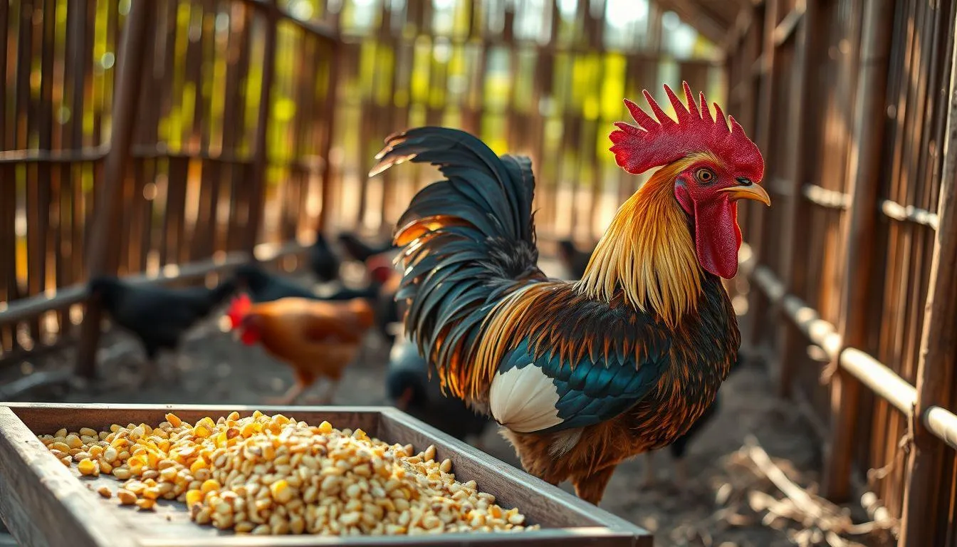 Tips Nutrisi Pendukung untuk Memaksimalkan Performa Ayam Aduan (c) Ilustrasi AI