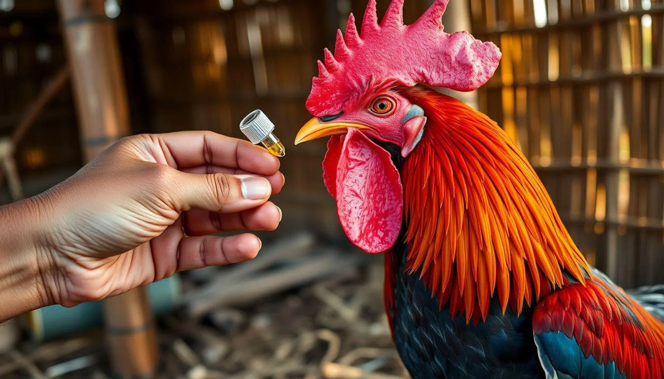 Kandungan Vitamin yang Dibutuhkan Ayam Aduan (c) Ilustrasi AI