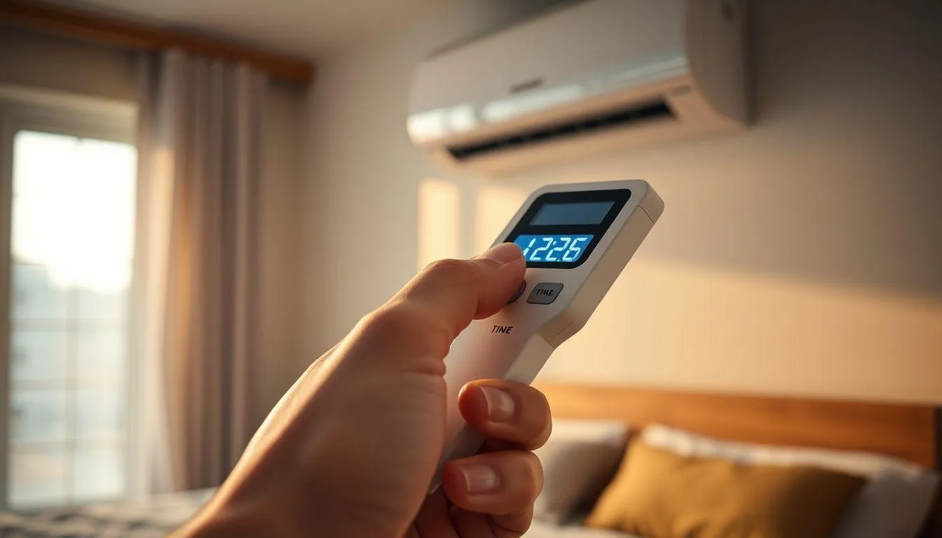4. Menggunakan Fitur Timer untuk Efisiensi Energi (c) Ilustrasi AI