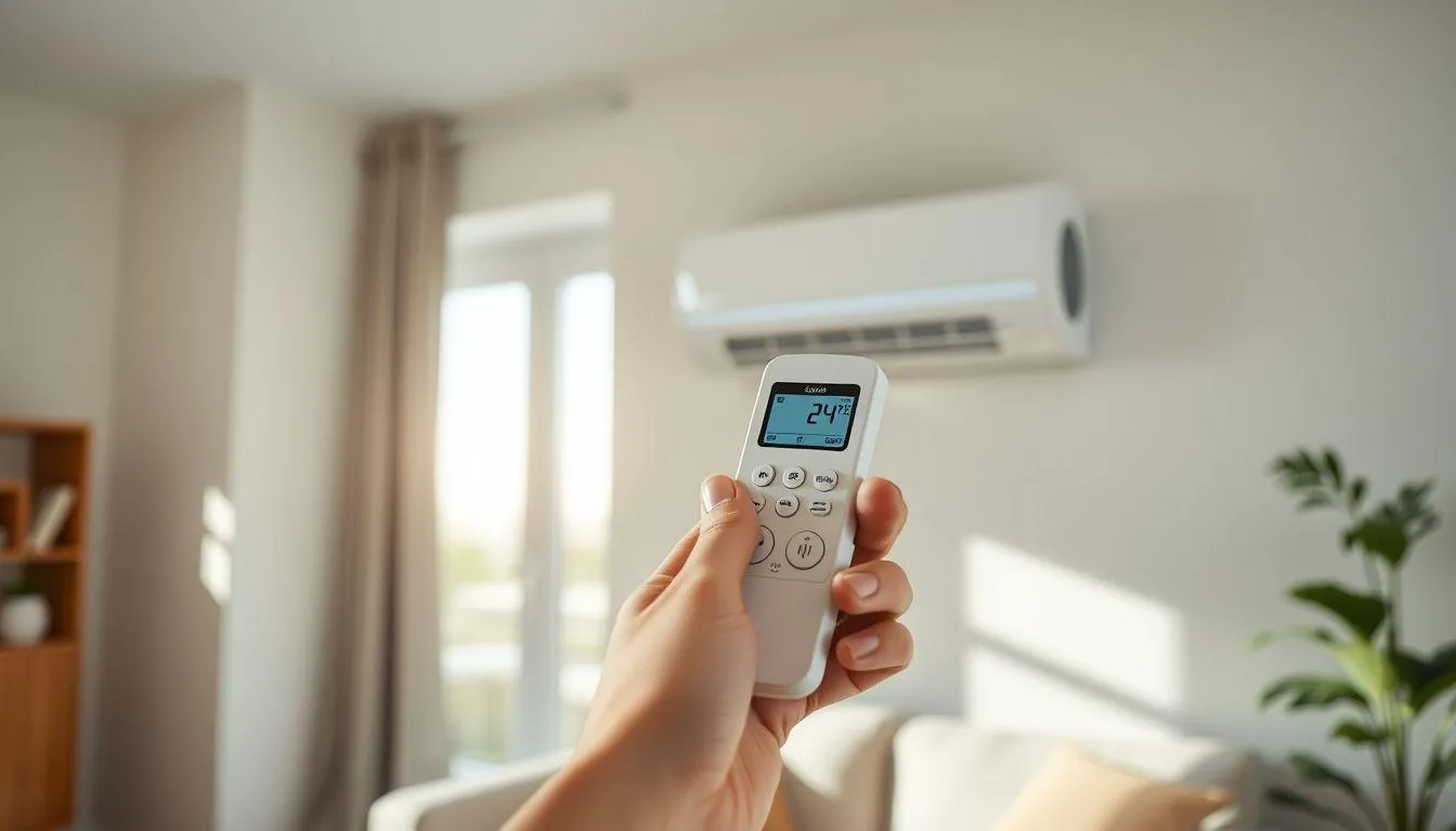 Fitur Hemat Energi dan Mode Eco pada Remote AC (c) Ilustrasi AI