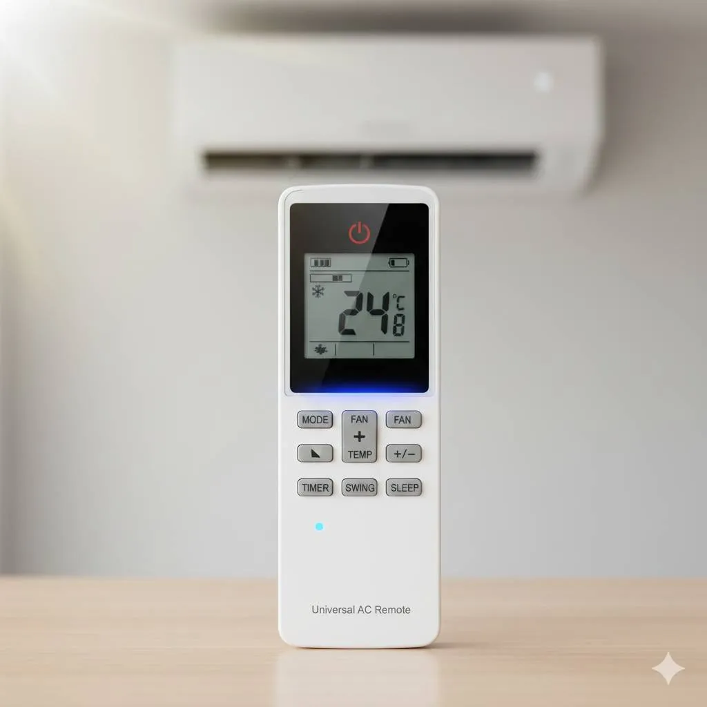 Persiapan Sebelum Menggunakan Remote AC Universal (c) Ilustrasi AI