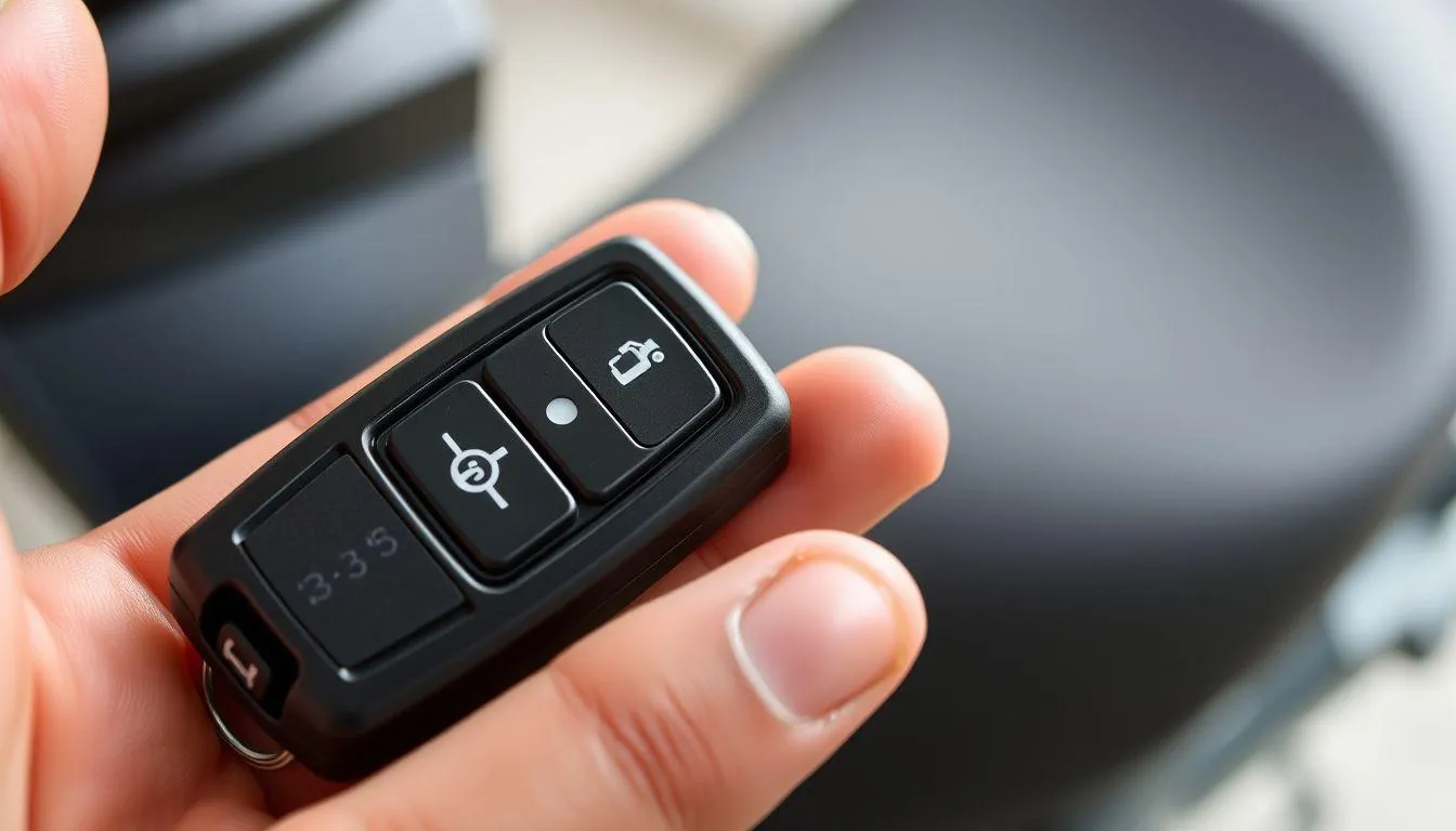 Fungsi Setiap Tombol pada Remote Honda Smart Key Vario 125 CBS ISS (c) Ilustrasi AI