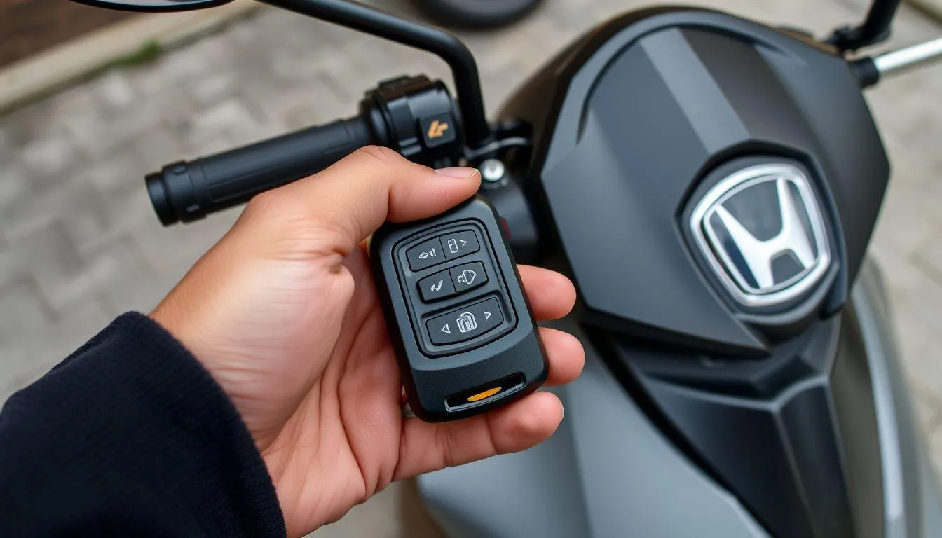 Keunggulan Sistem Keamanan Honda Smart Key pada Vario 125 CBS ISS (c) Ilustrasi AI