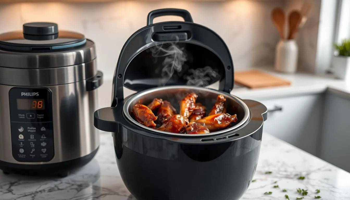10. Cara Memasak Sayap Ayam Kecap dengan Rice Cooker Philips 3000 Series (c) Ilustrasi AI