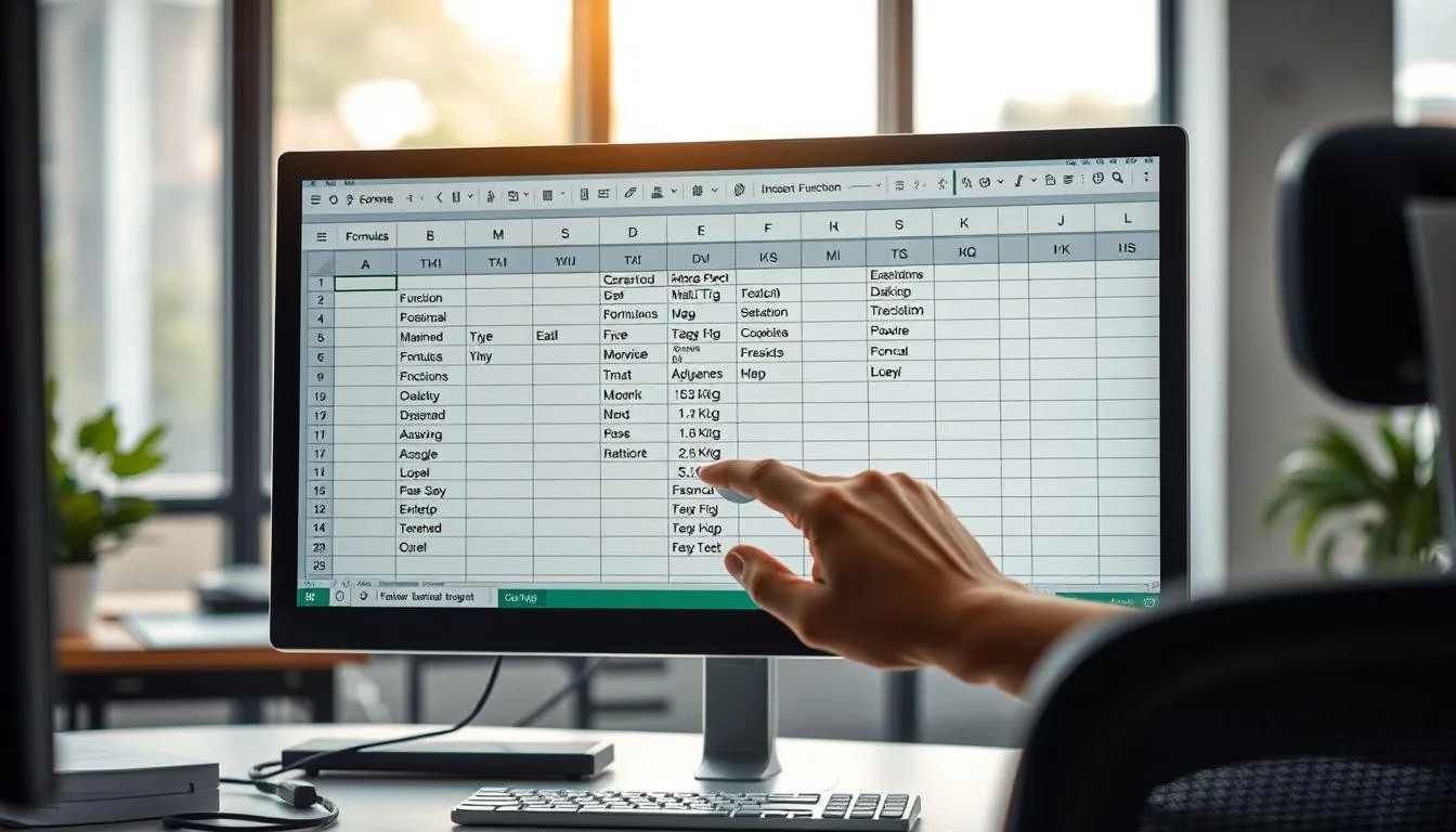 10. Cara Menggunakan Rumus Excel melalui Tab Formulas (c) Ilustrasi AI