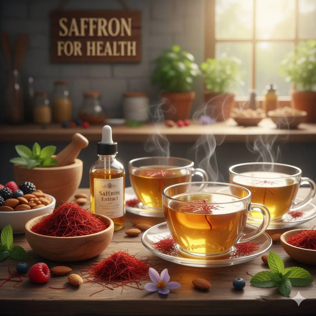 Perhatian Khusus dalam Menggunakan Saffron (c) Ilustrasi AI