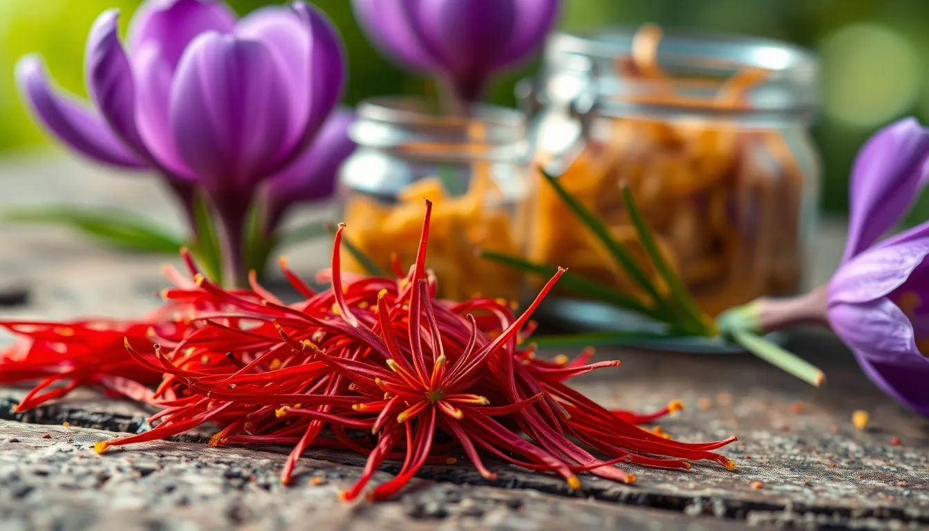 Pengertian dan Karakteristik Saffron (c) Ilustrasi AI