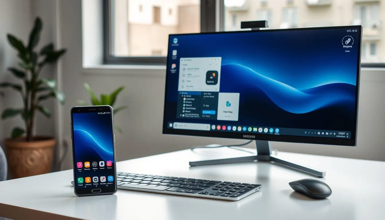 Apa Itu Samsung DeX? (c) Ilustrasi AI