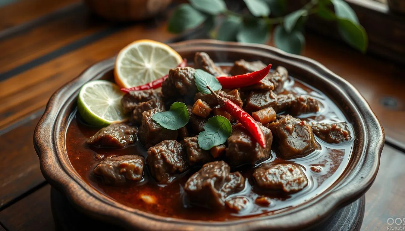 2. Cara Menggunakan Santan Kara 65ml untuk Membuat Rendang (c) Ilustrasi AI