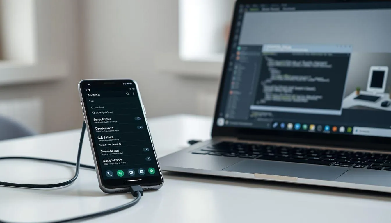 Persyaratan Sistem untuk Menggunakan Scrcpy (c) Ilustrasi AI