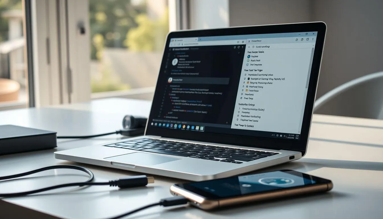 Cara Menginstal Scrcpy di Windows (c) Ilustrasi AI