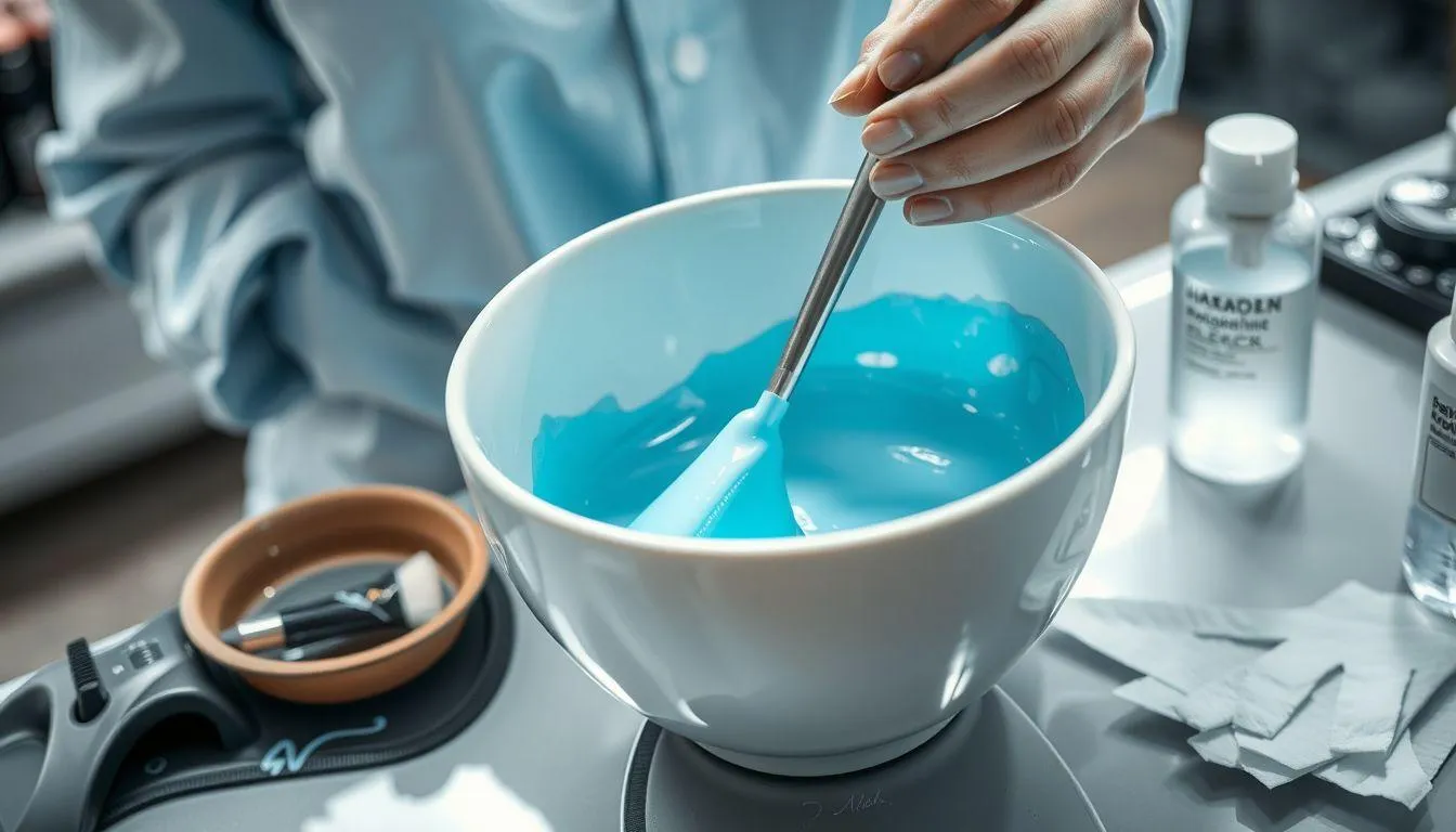 Cara Menggunakan Miranda Hair Color Bleaching (c) Ilustrasi AI