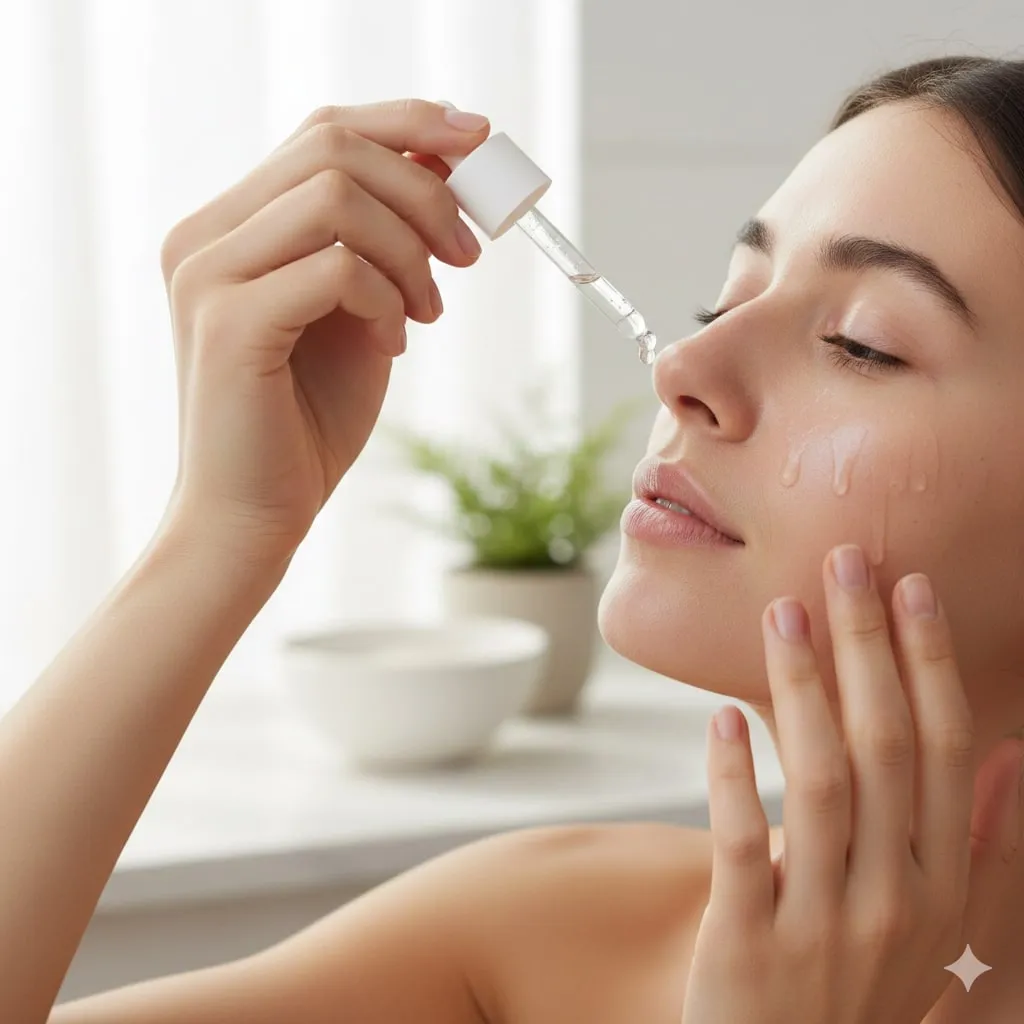 Waktu Terbaik Menggunakan Serum Wajah (c) Ilustrasi AI