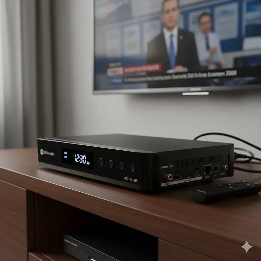 Mengatur dan Mencari Saluran TV Digital (c) Ilustrasi AI