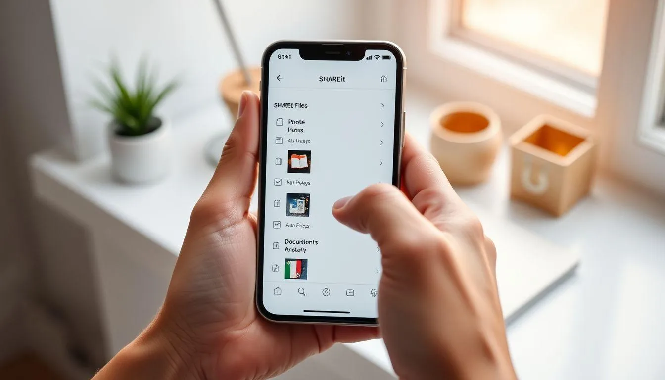 Cara Menggunakan SHAREit untuk Mengirim File (c) Ilustrasi AI