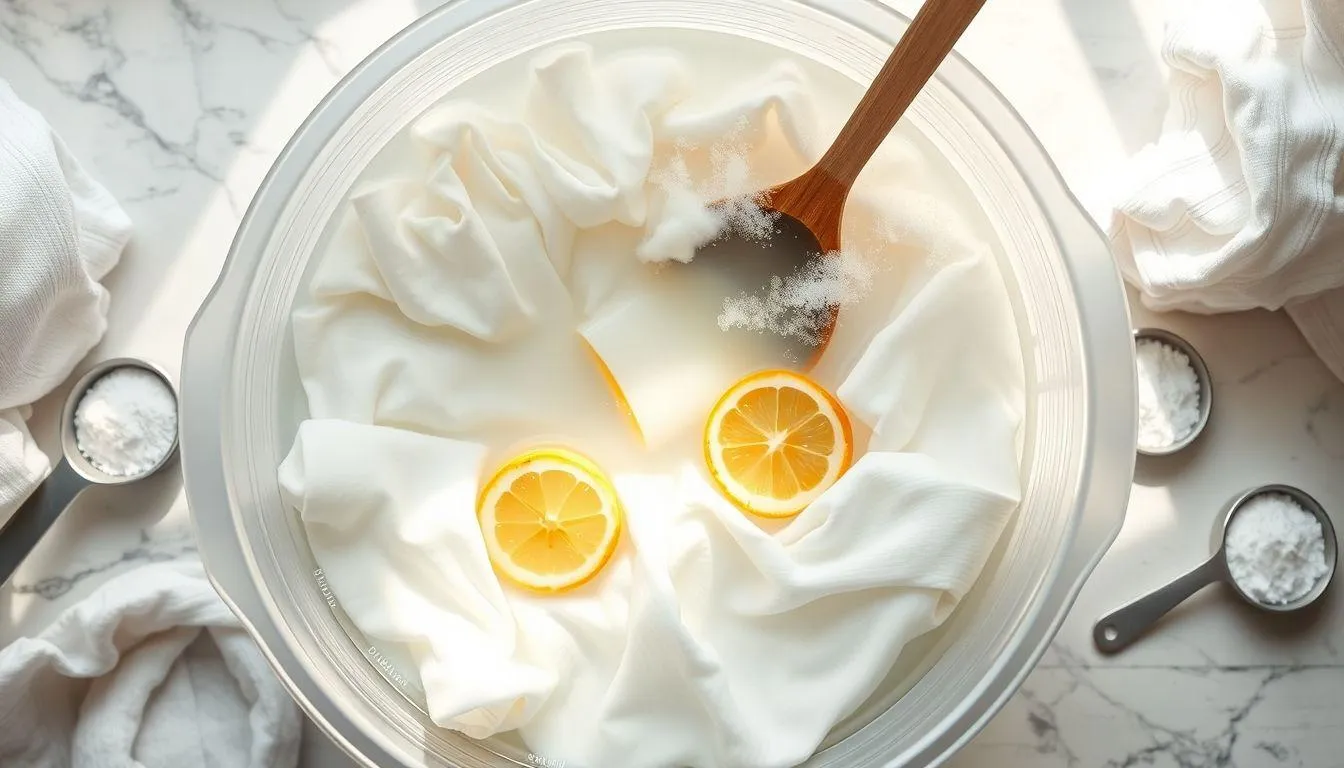 Cara Menggunakan Sitrun untuk Baju Putih yang Menguning (c) Ilustrasi AI