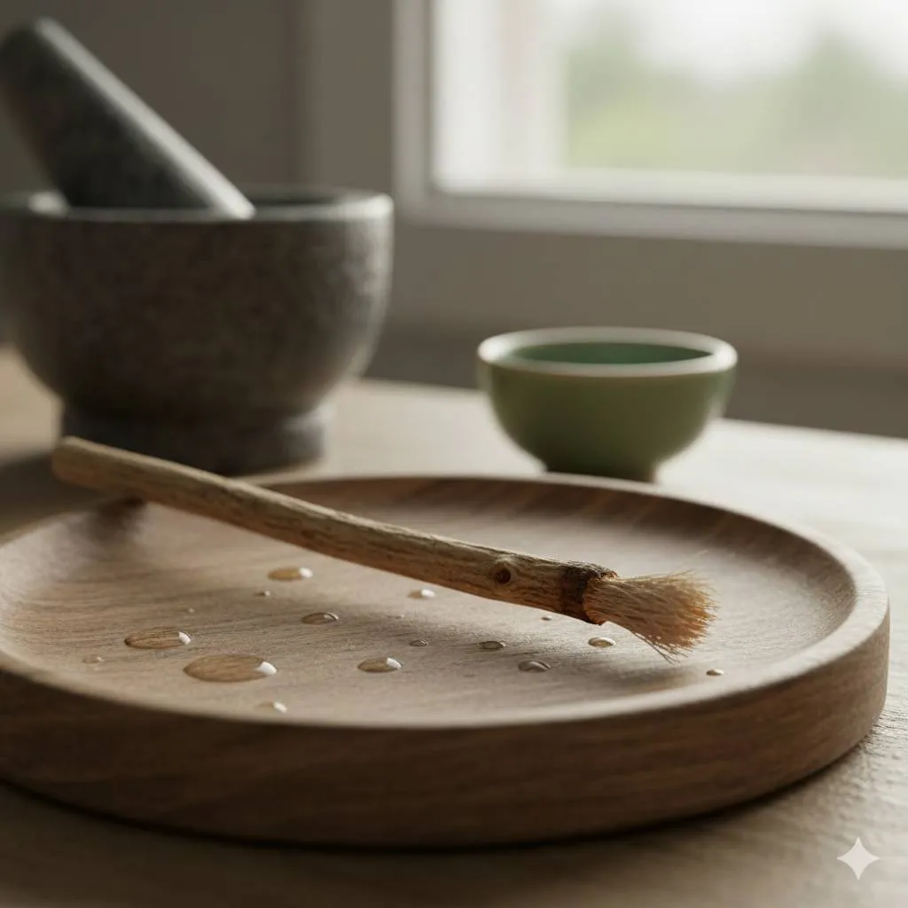 Kesalahan Umum dalam Menggunakan Siwak dan Cara Menghindarinya (c) Ilustrasi AI