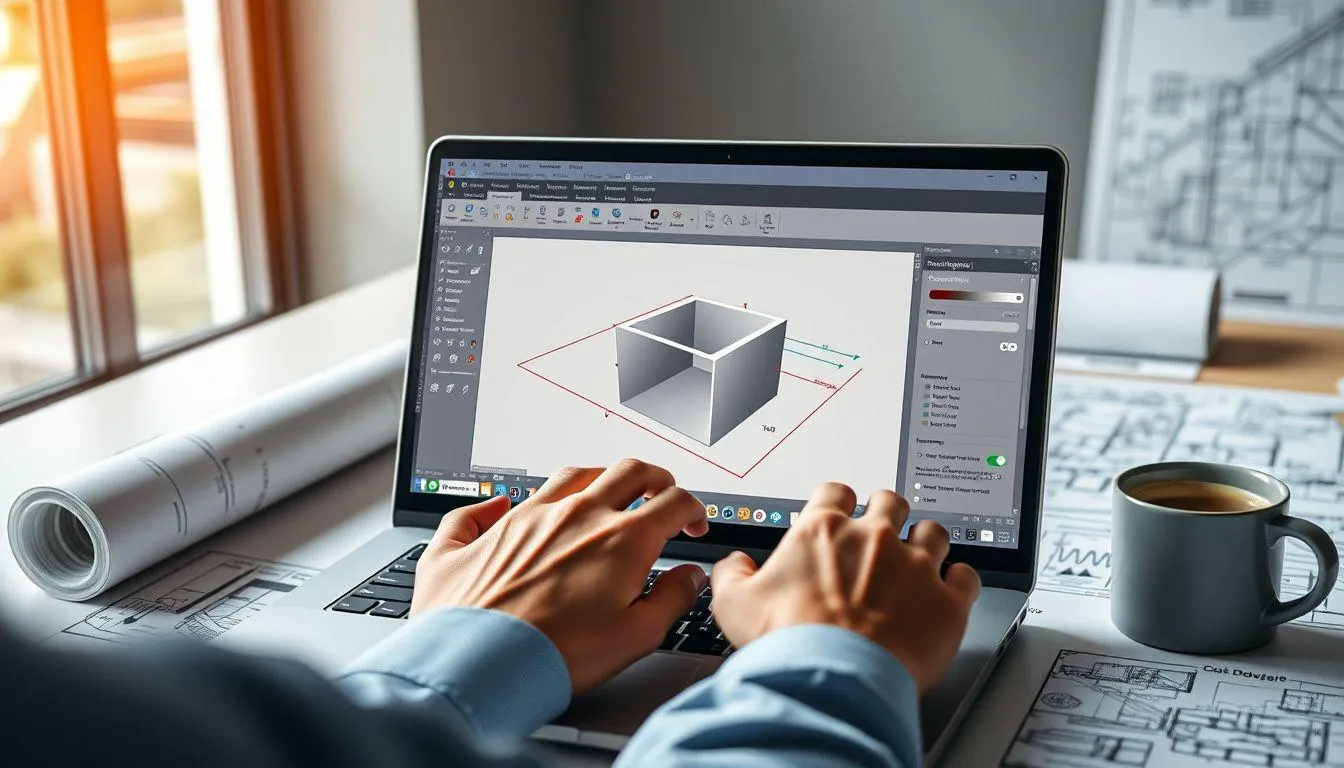 Membuat Model 3D Sederhana (c) Ilustrasi AI