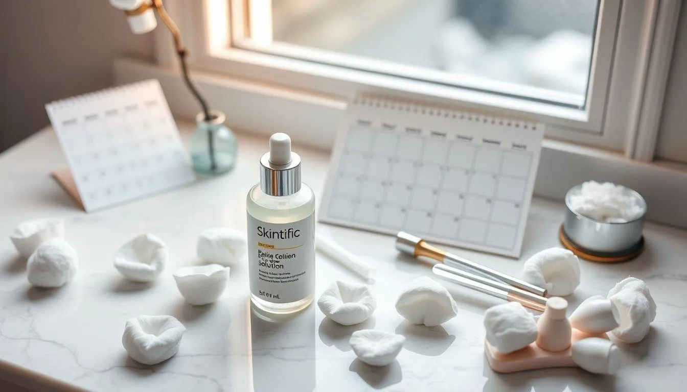 5. Cara Menggunakan Skintific Peeling Solution dengan Frekuensi yang Tepat (c) Ilustrasi AI