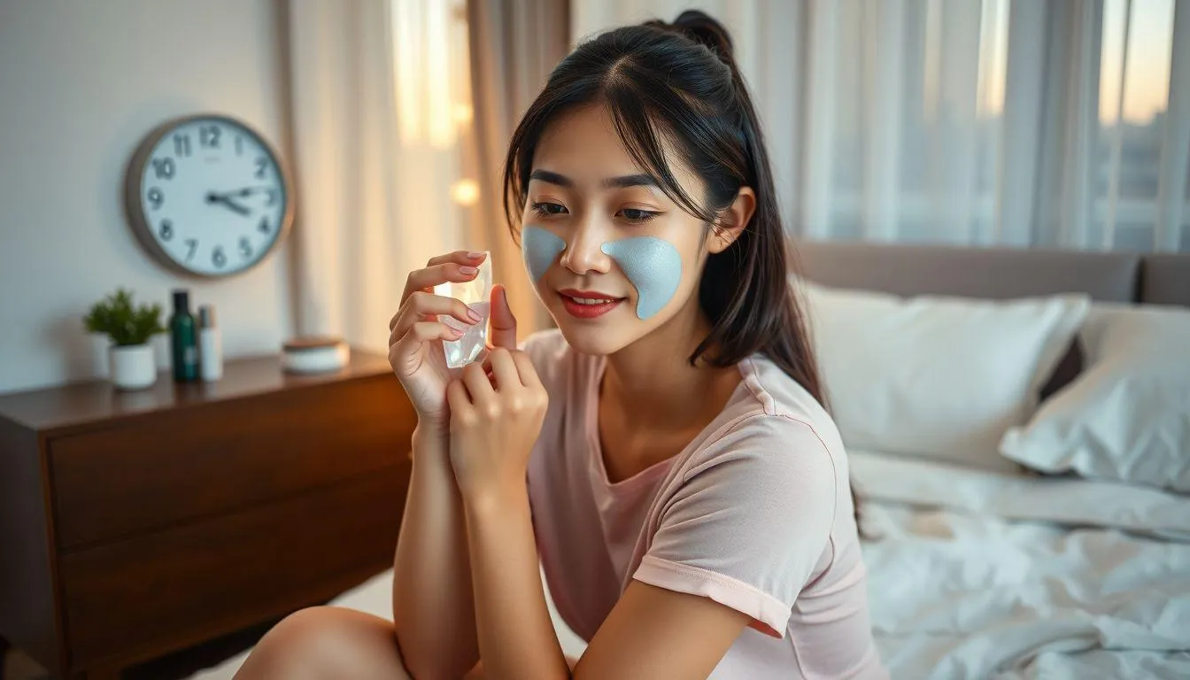 Kesalahan Umum dalam Menggunakan Sleeping Mask (c) Ilustrasi AI