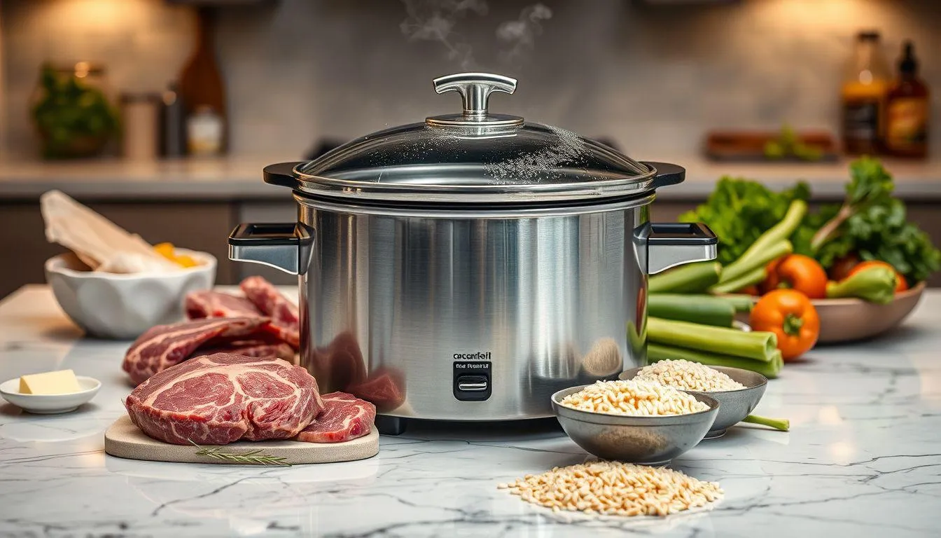 Pengertian dan Fungsi Slow Cooker (c) Ilustrasi AI