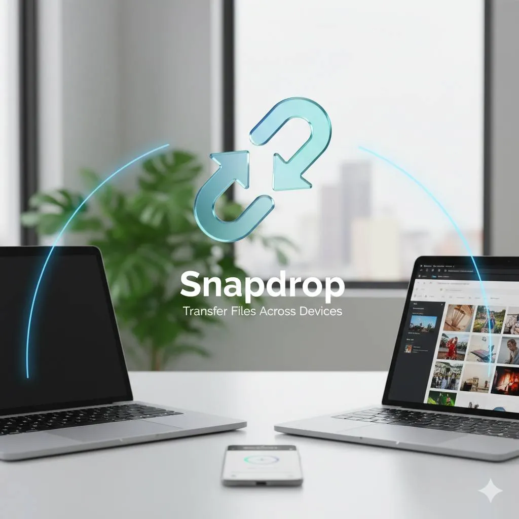 Apa Itu Snapdrop dan Mengapa Banyak Digunakan (c) Ilustrasi AI