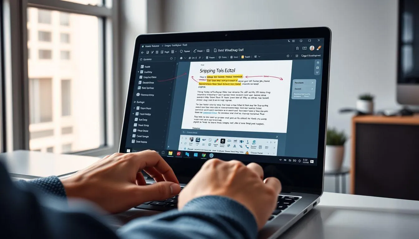 Mengedit dan Menyimpan Hasil Screenshot (c) Ilustrasi AI