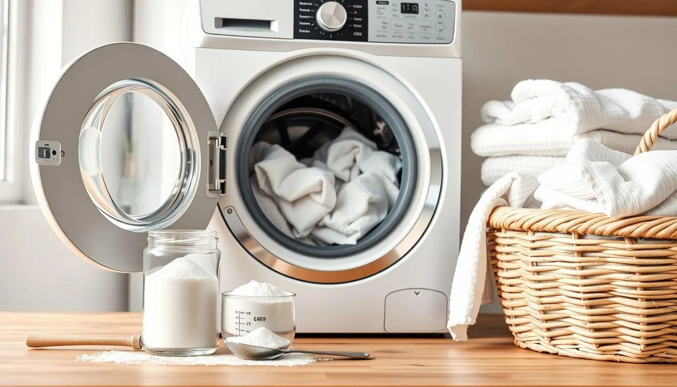 Cara Menggunakan Sodium Percarbonate untuk Pakaian dengan Mesin Cuci (c) Ilustrasi AI