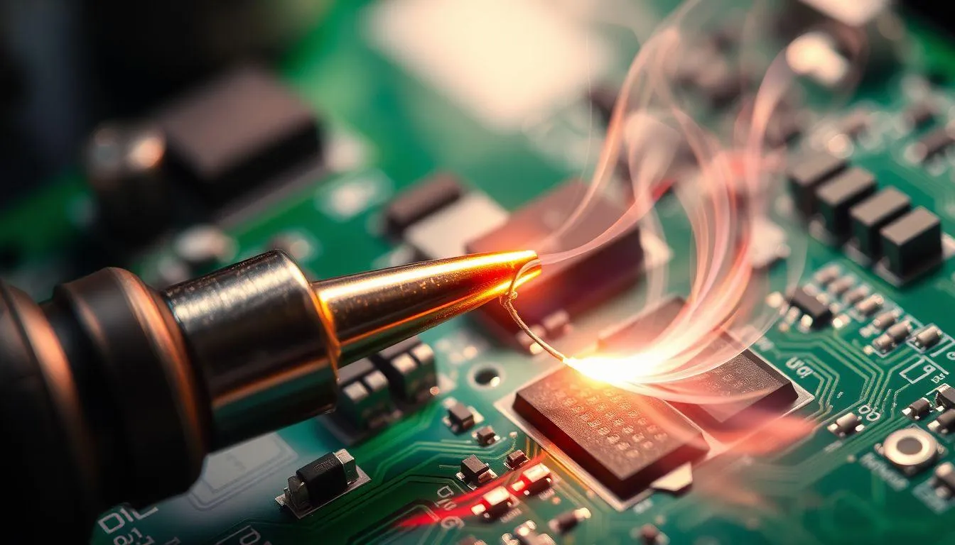 Pengertian dan Fungsi Solder dalam Elektronika (c) Ilustrasi AI