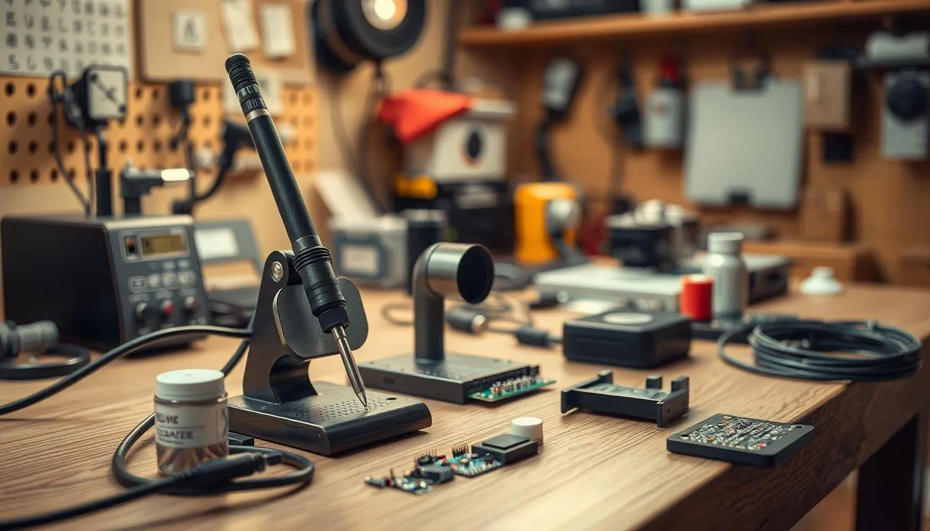 Persiapan Sebelum Menggunakan Solder (c) Ilustrasi AI