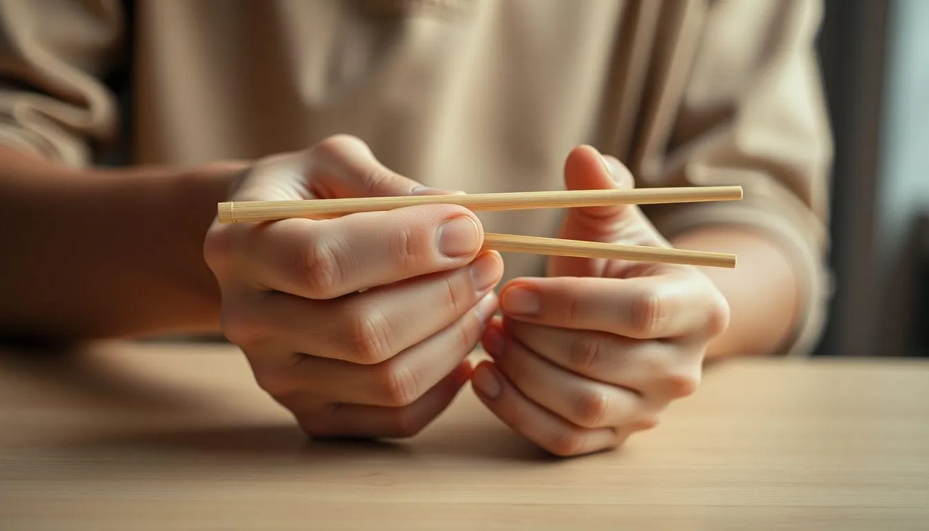 Tips dan Latihan untuk Menguasai Penggunaan Sumpit (c) Ilustrasi AI