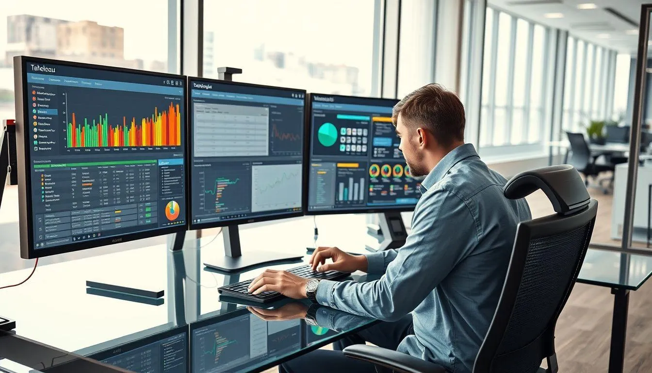 Menghubungkan dan Mengelola Data di Tableau (c) Ilustrasi AI