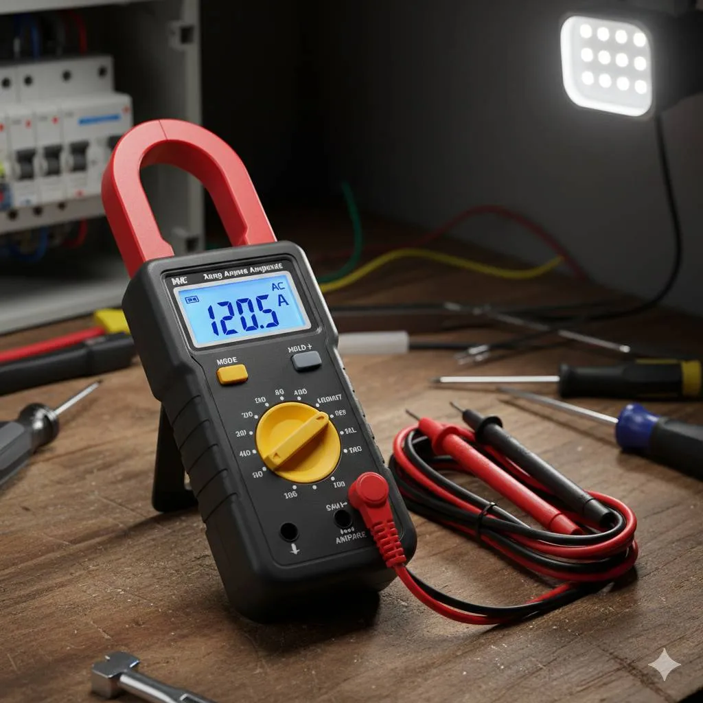 Pengertian dan Fungsi Tang Ampere (c) Ilustrasi AI