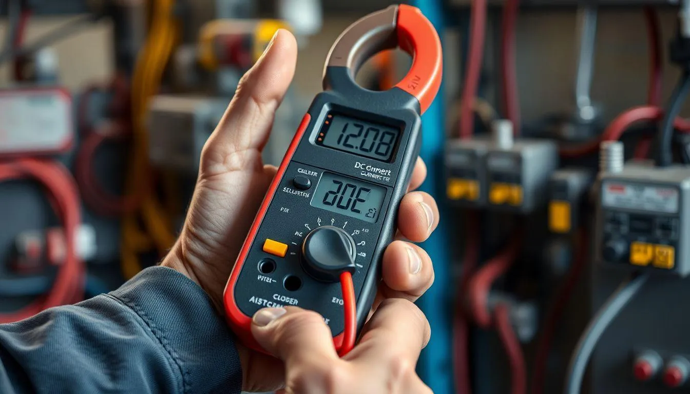 Teknik Mengukur Arus Listrik DC (c) Ilustrasi AI