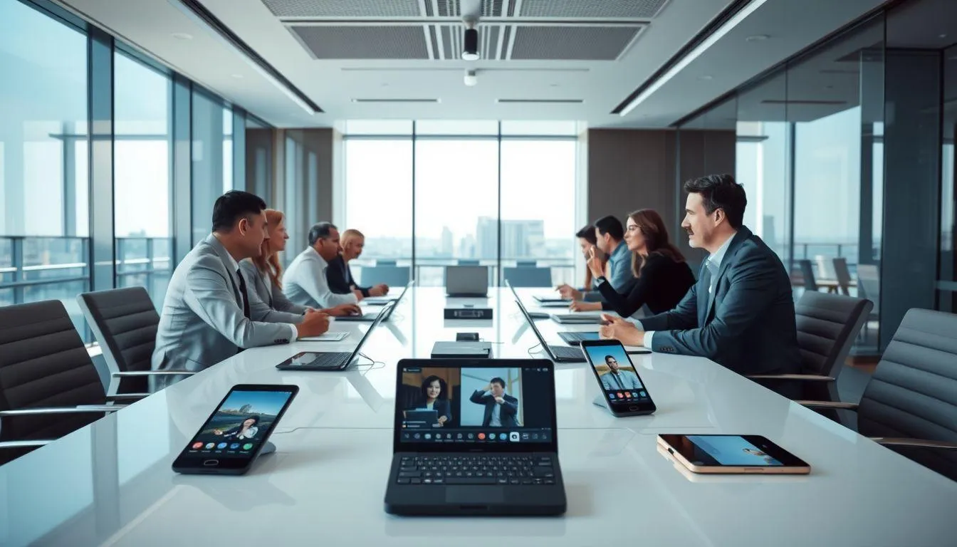 Fitur-Fitur Penting Telepon Kantor yang Perlu Dikuasai (c) Ilustrasi AI