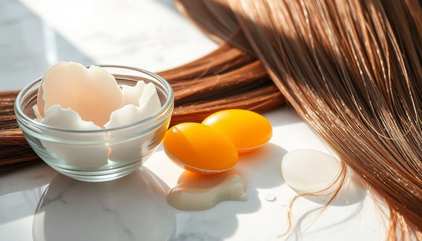 Manfaat Telur untuk Kesehatan Rambut (c) Ilustrasi AI