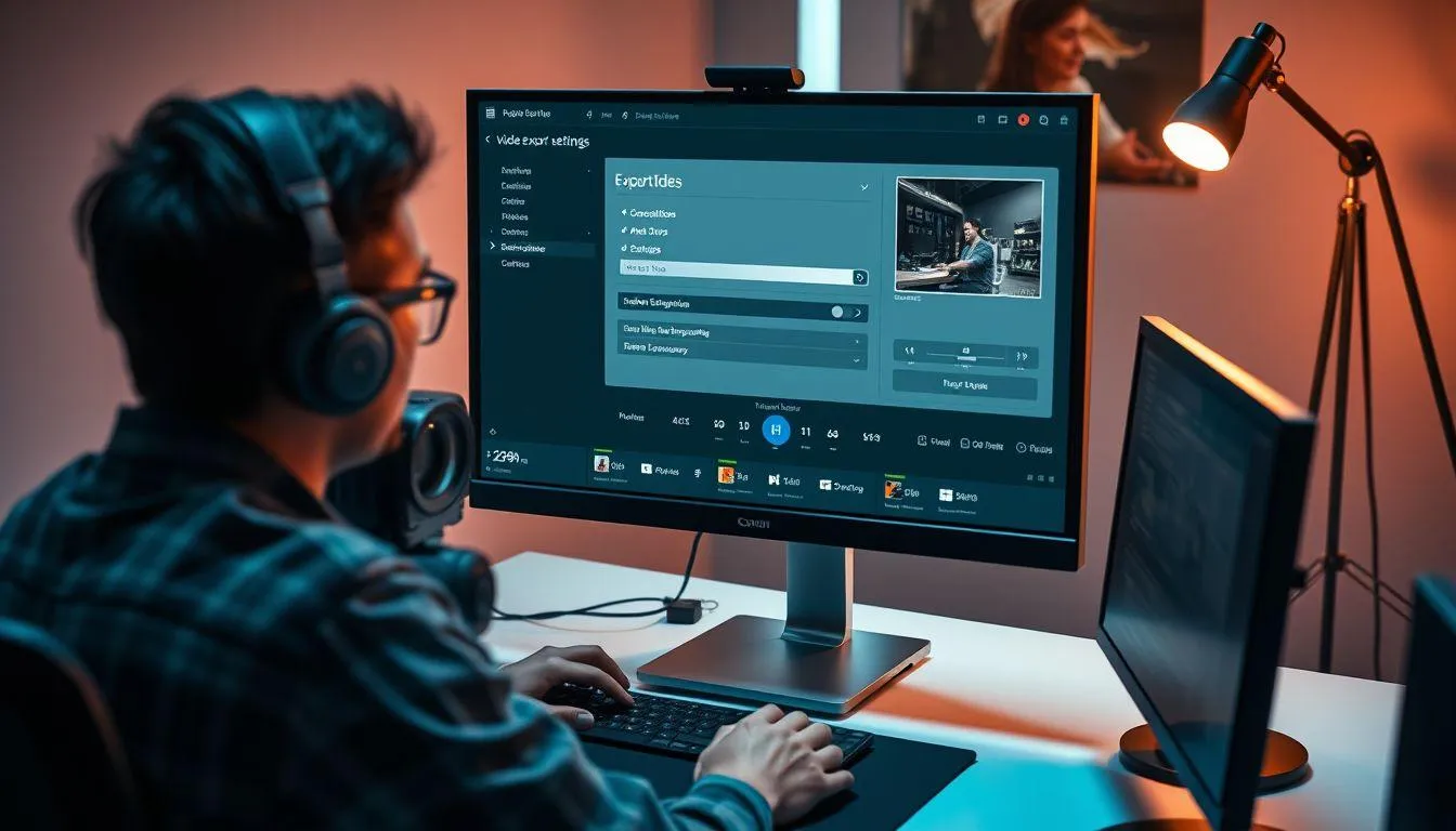 Cara Export Video Template dengan Kualitas Terbaik (c) Ilustrasi AI