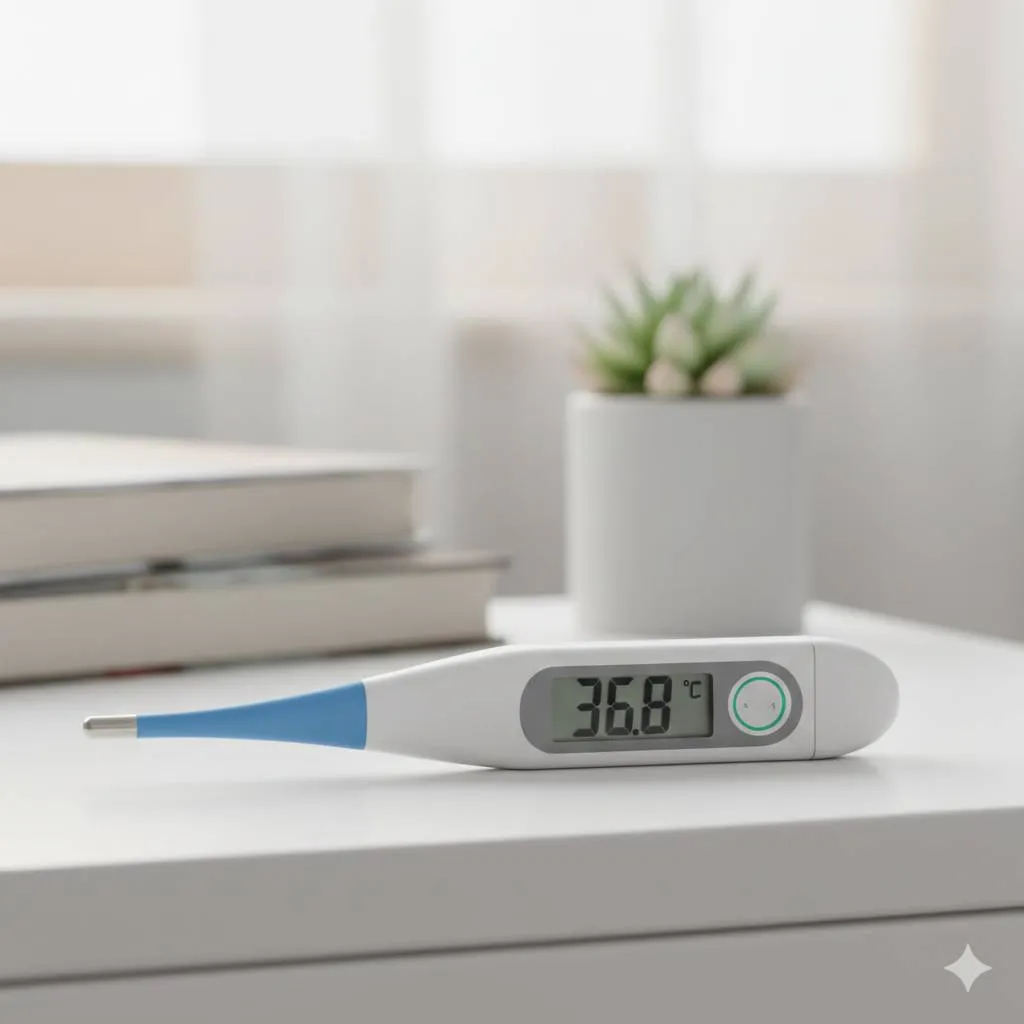 Cara Menggunakan Termometer Digital untuk Orang Dewasa dan Lansia (c) Ilustrasi AI