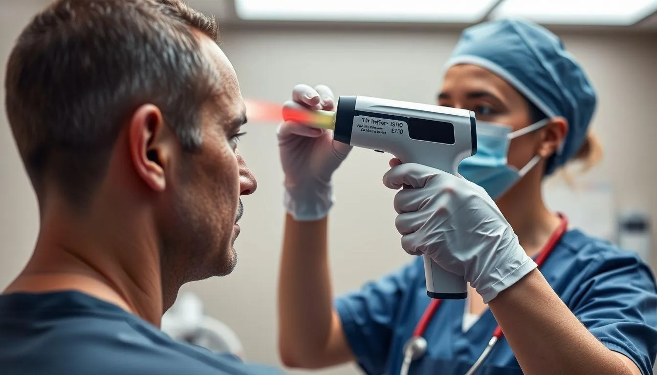 Faktor yang Menyebabkan Hasil Termometer Tembak Tidak Akurat (c) Ilustrasi AI