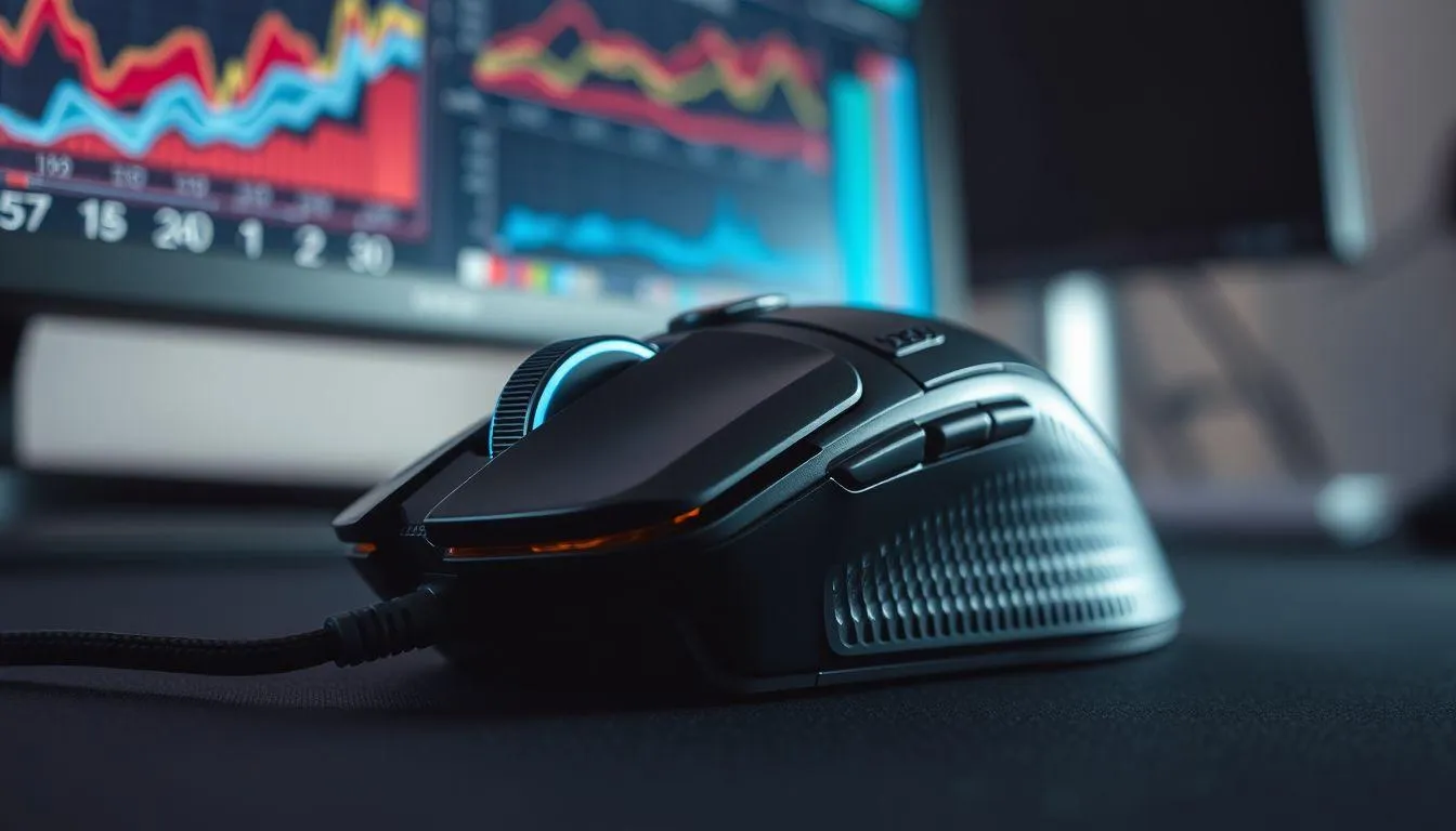 Hubungan Polling Rate dengan DPI pada Mouse (c) Ilustrasi AI