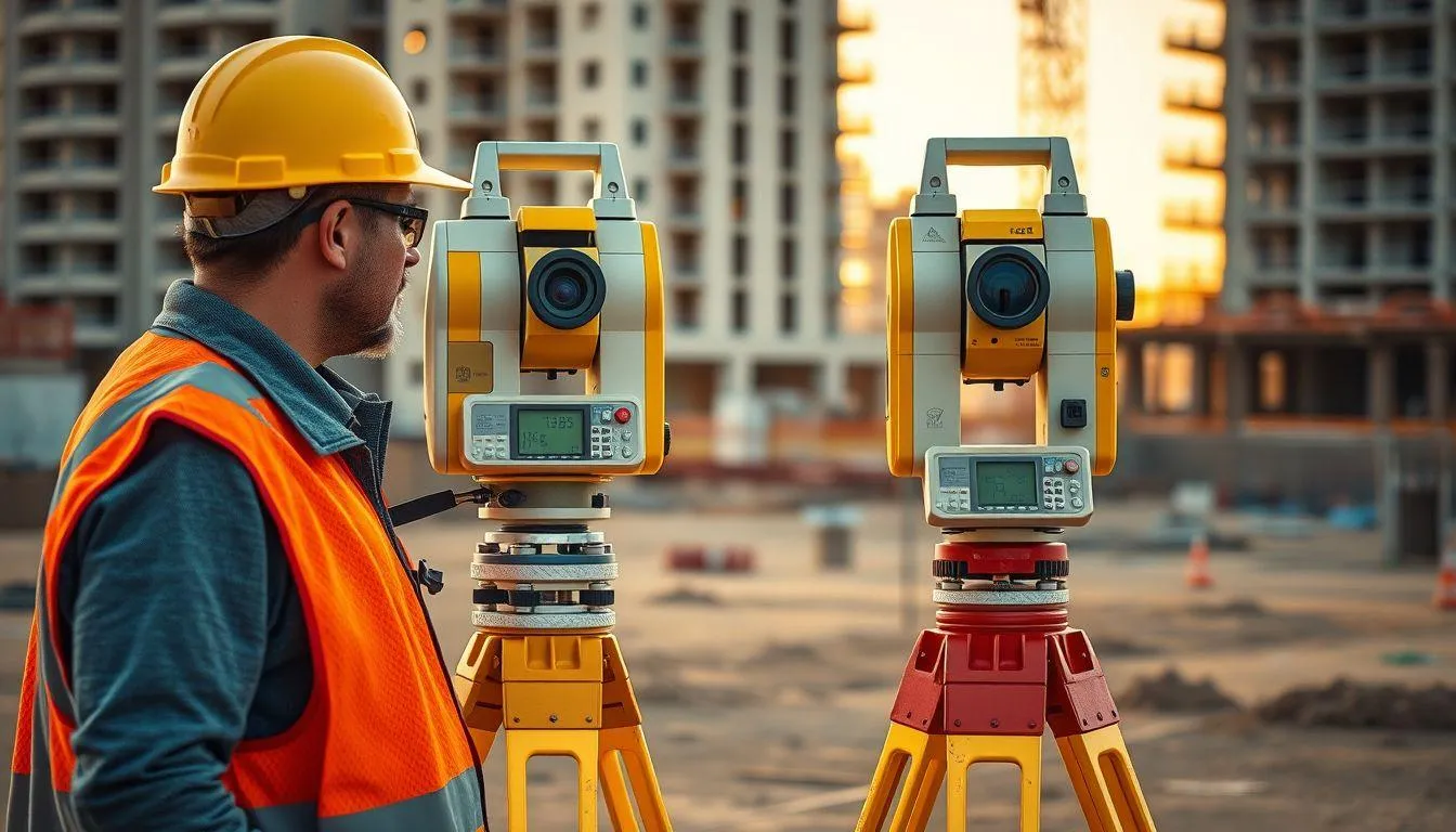 Pengertian dan Fungsi Total Station (c) Ilustrasi AI