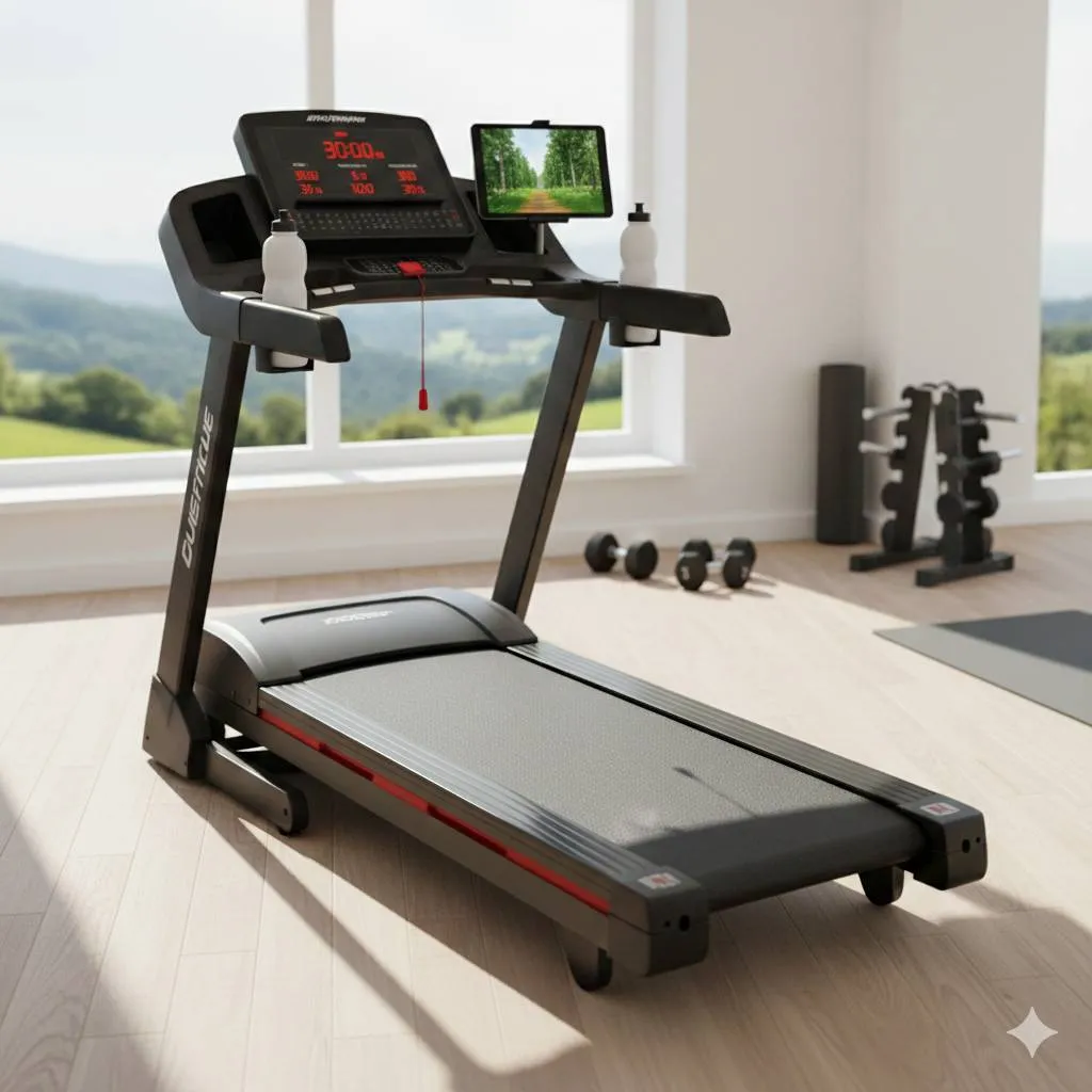 Pertimbangan Keamanan Saat Menggunakan Treadmill (c) Ilustrasi AI