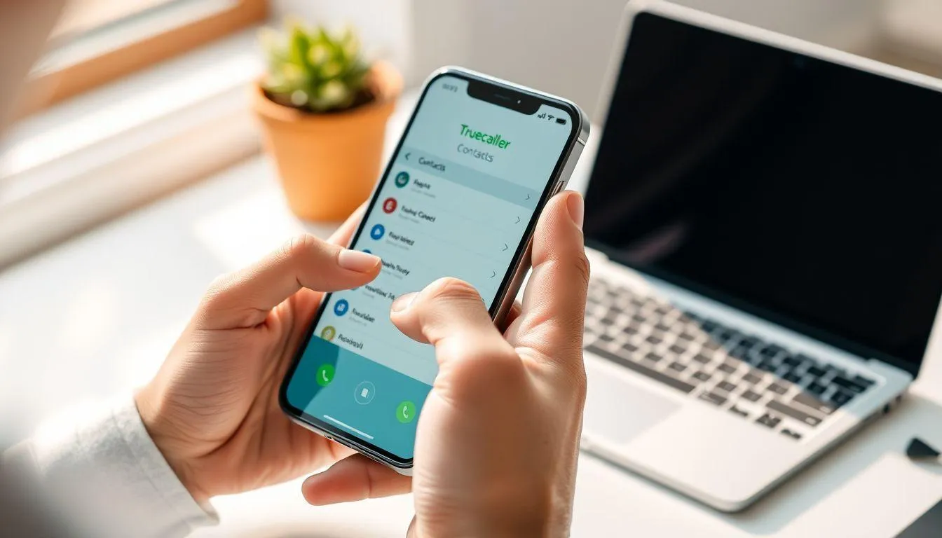 10. Cara Menggunakan Truecaller untuk Mengatur Panggilan Prioritas (c) Ilustrasi AI