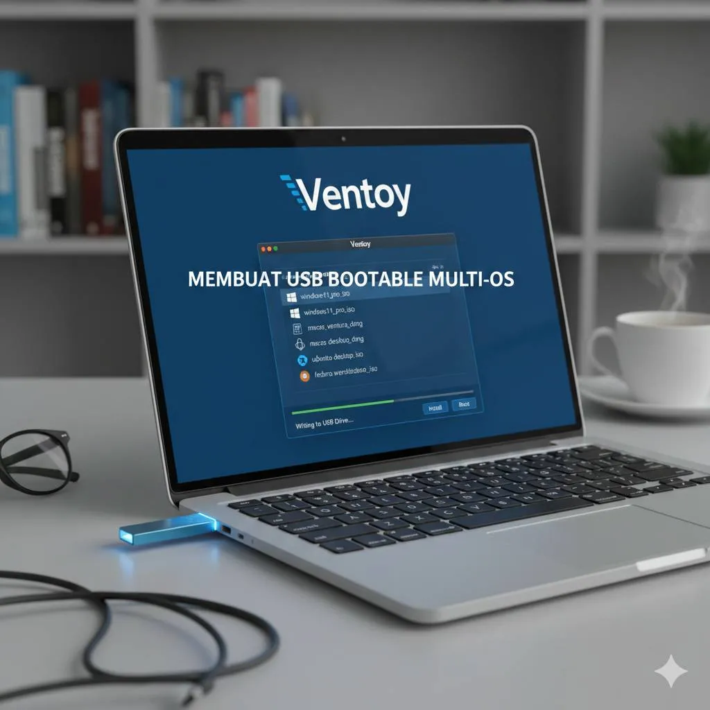 Apa Itu Ventoy dan Mengapa Penting (c) Ilustrasi AI