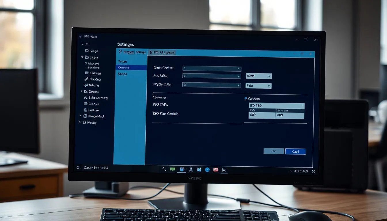 Konfigurasi dan Pengaturan Mesin Virtual (c) Ilustrasi AI