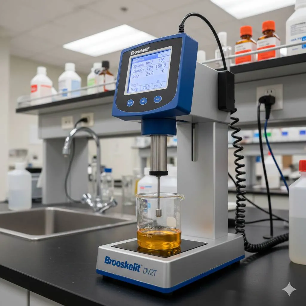 Persiapan Sebelum Menggunakan Viskometer Brookfield (c) Ilustrasi AI