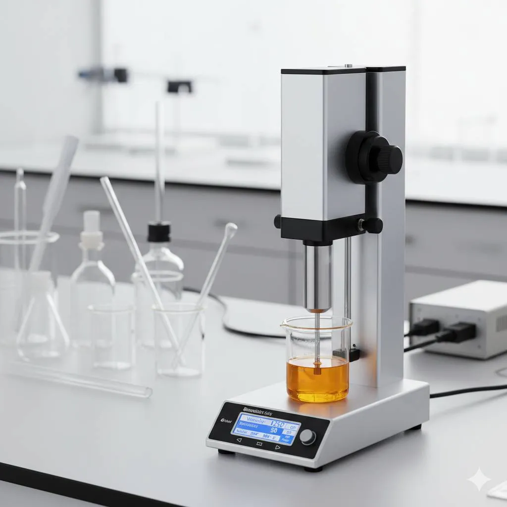 Langkah-Langkah Cara Menggunakan Viskometer Brookfield (c) Ilustrasi AI