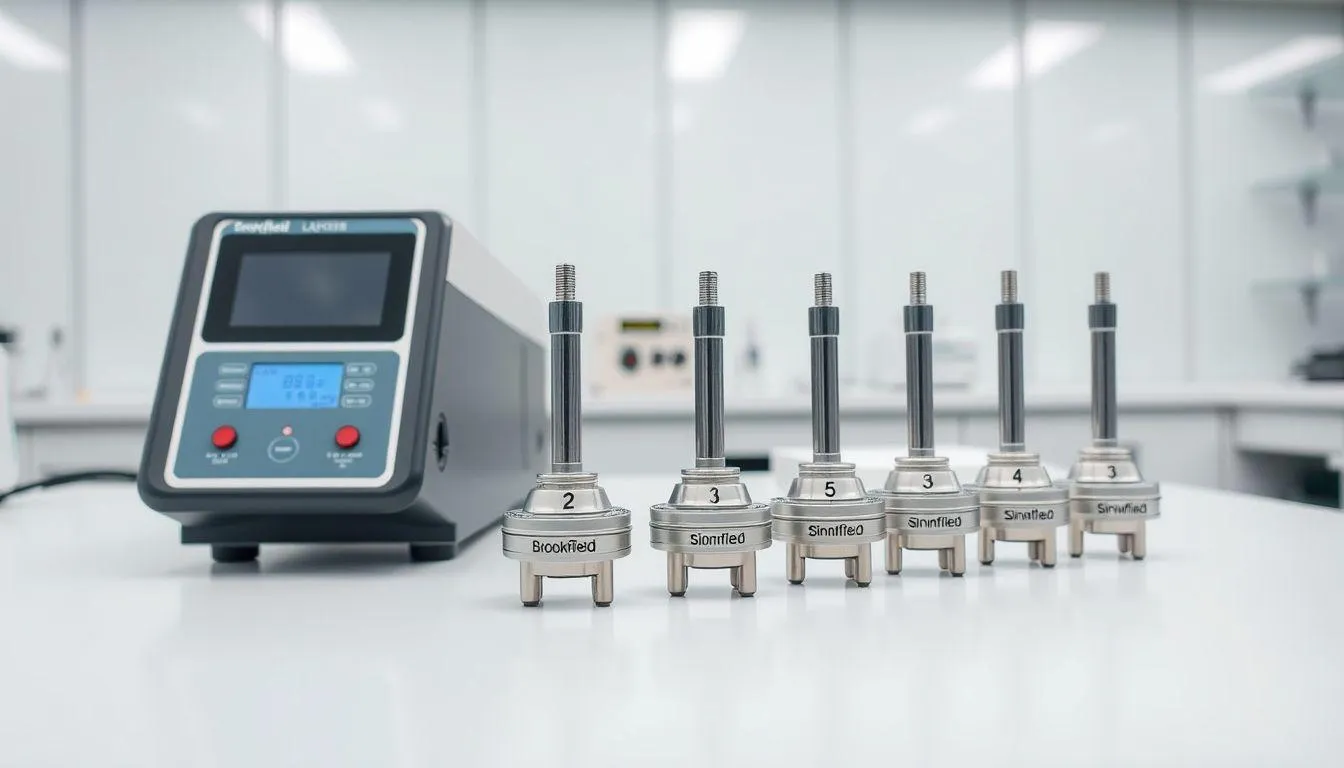 Bagian-Bagian Penting Viskometer Brookfield (c) Ilustrasi AI