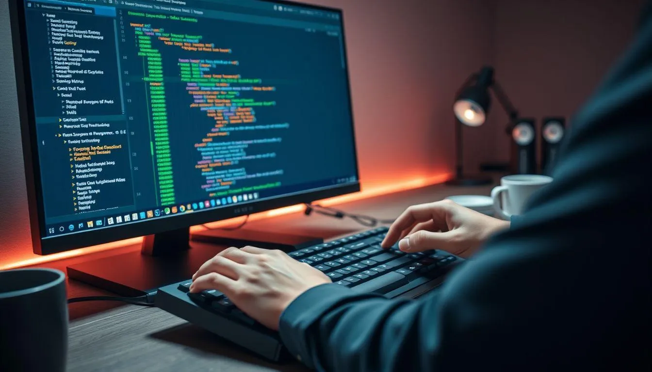 6. Cara Menggunakan Visual Studio Code untuk Menulis dan Menjalankan Kode (c) Ilustrasi AI